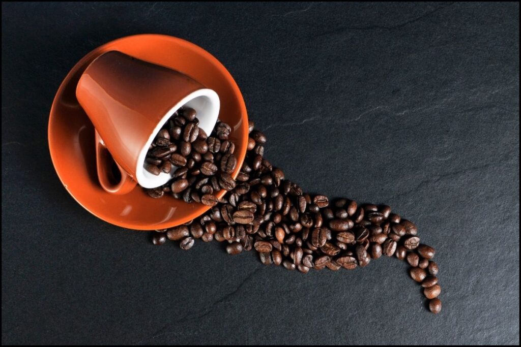 Caffeine lasts an average half-life of 5-6 hours.